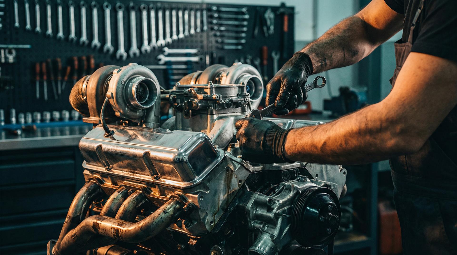 抖阴修车视频 - 涡轮增压发动机拆解